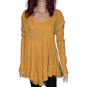 We The Free Sundae Tee Ember Glow (gold)  Sz L